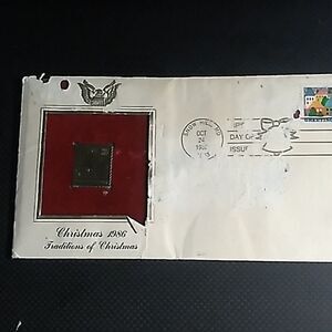 1986 Traditions of Christmas Stamp